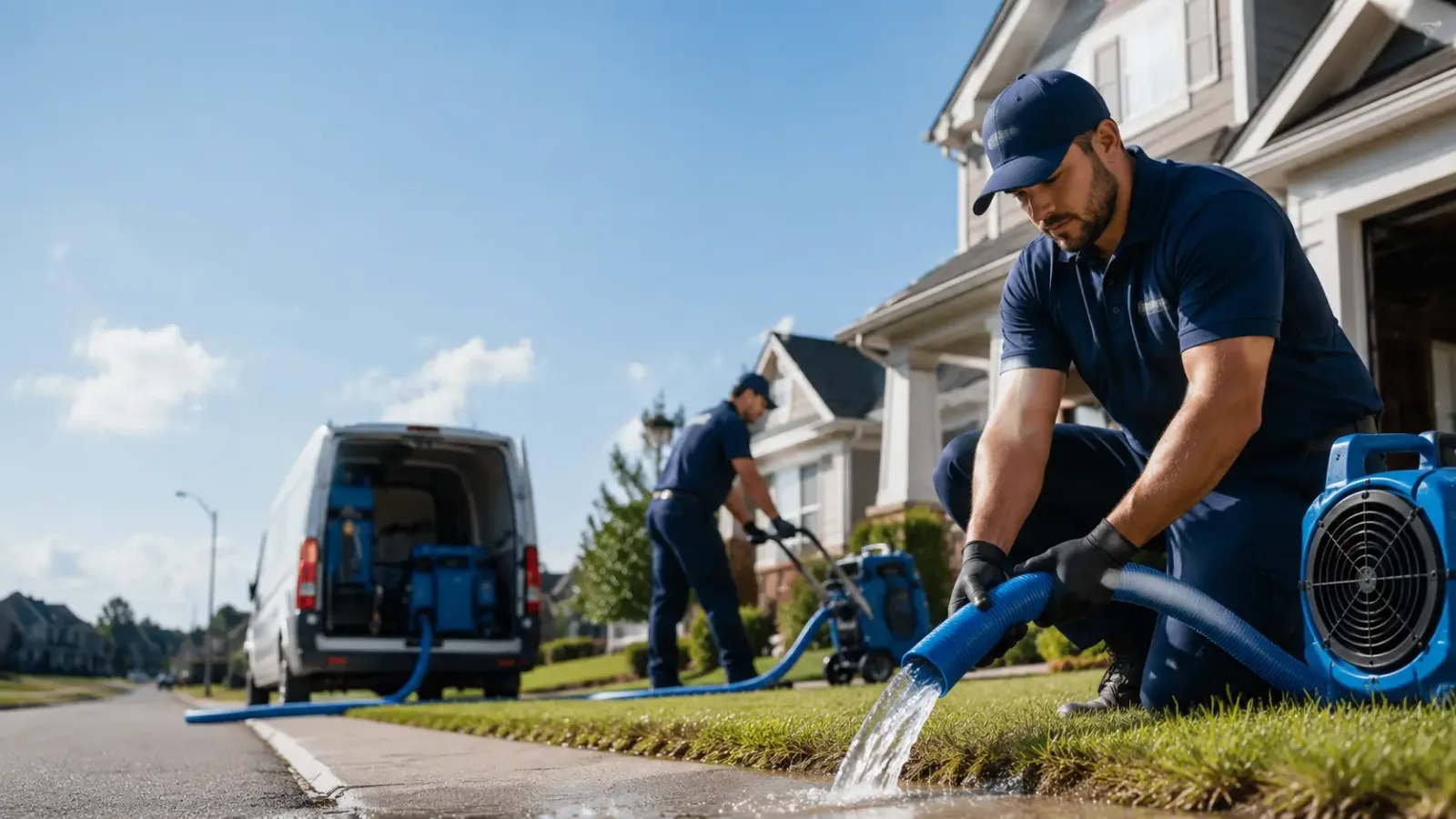 Flood Damage Restoration in Christopher, IL